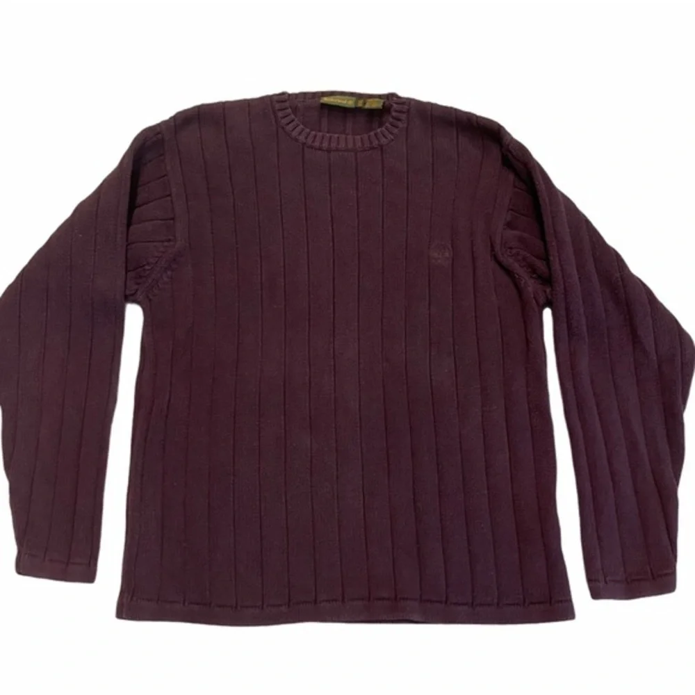 TIMBERLAND Purple Long Sleeve Crew Neck Sweater